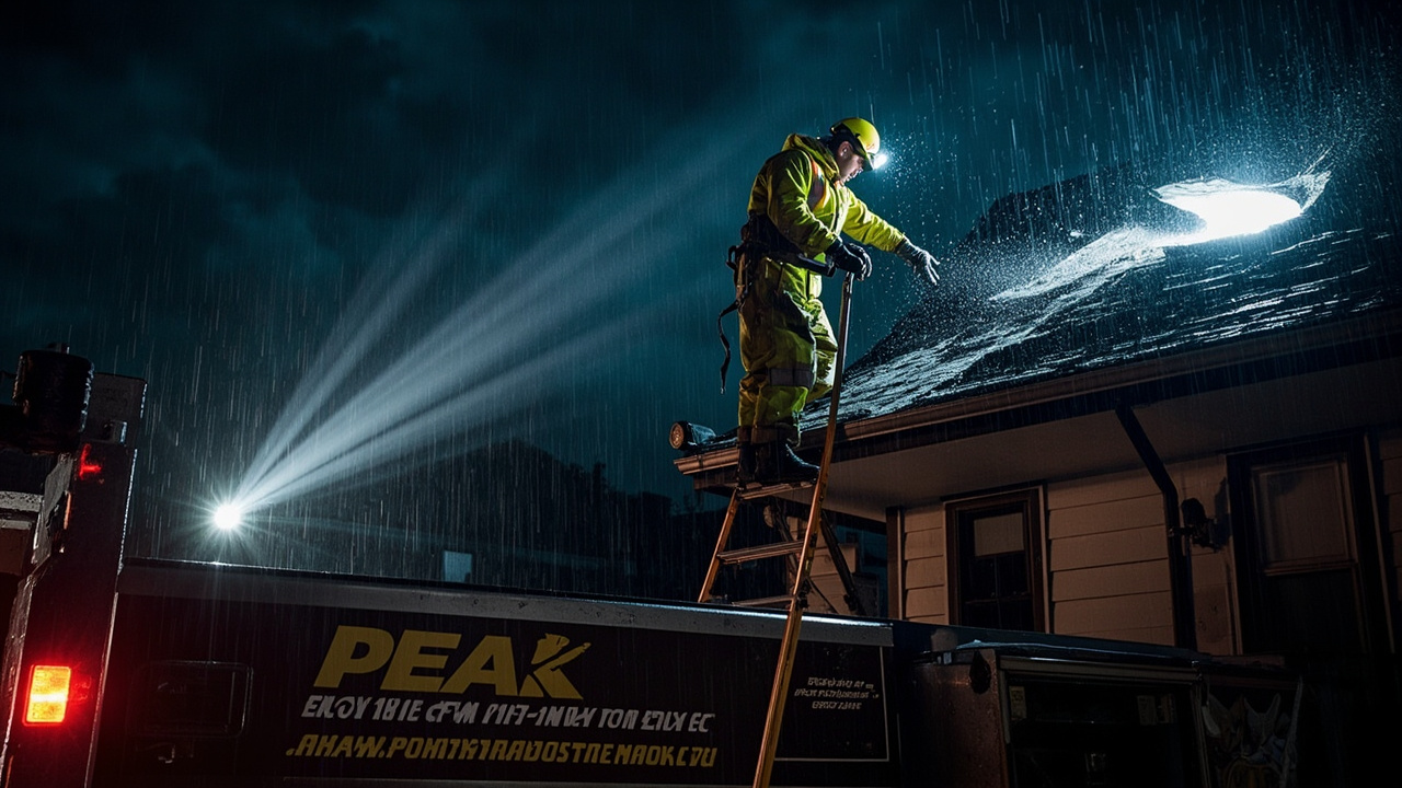 How Peak Roofing Detroit Stops Damage Fast