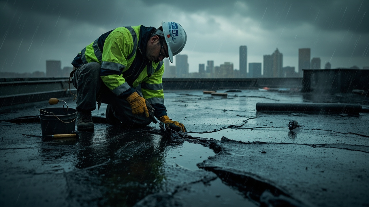 How We Execute Emergency Flat Roof Patching Under Pressure