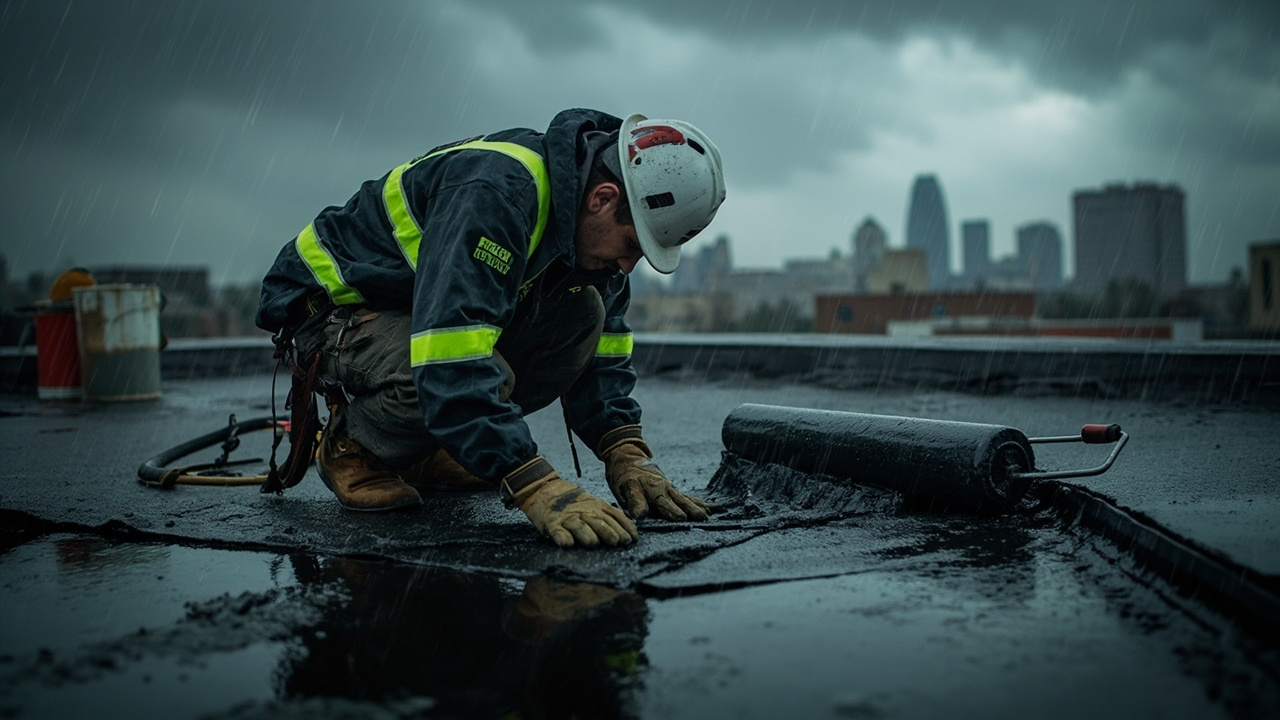 Emergency Flat Roof Patching in Detroit – 24/7 Dispatch with Crews On-Site in 60 Minutes