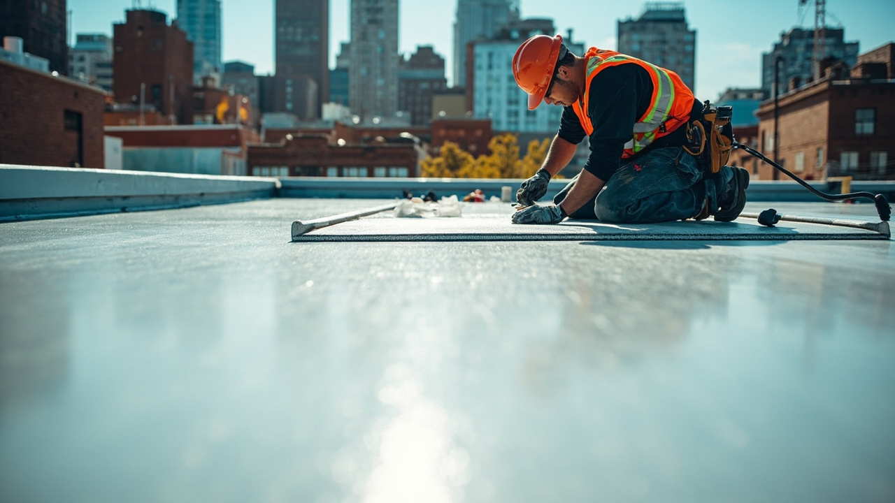 How We Install and Restore Flat Roofing Systems