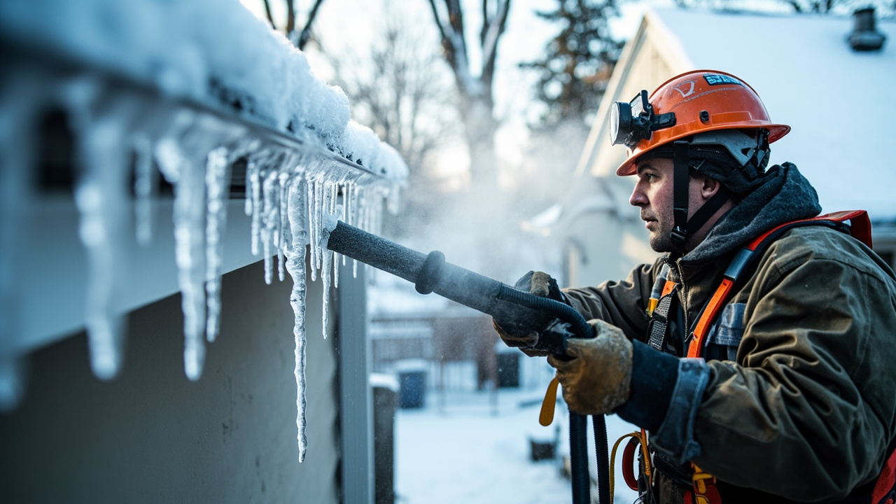 Ice Dams Are Destroying Detroit Roofs Right Now