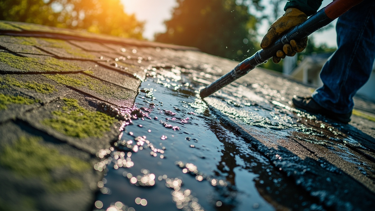 How We Remove Algae Without Damaging Your Shingles