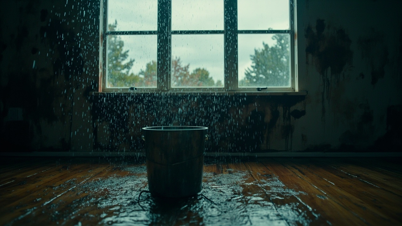 Roof Leaking in Heavy Rain in Detroit – 24/7 Emergency Response Stops Water Damage Fast