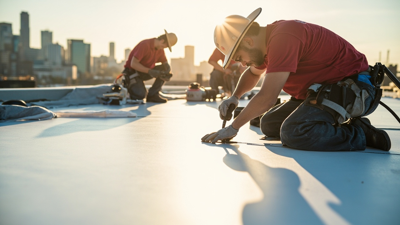 TPO Roofing Installation in Detroit | Minimize Business Downtime with Industrial-Grade Single-Ply Systems