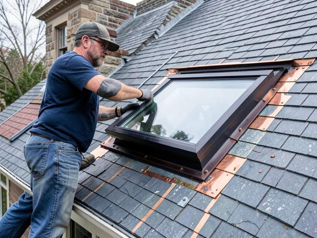 Adding a skylight to your boston edison historic h
