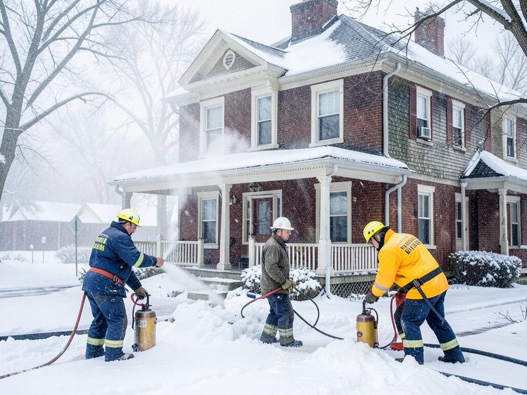 Fixing ice dam damage on detroit s historic west v